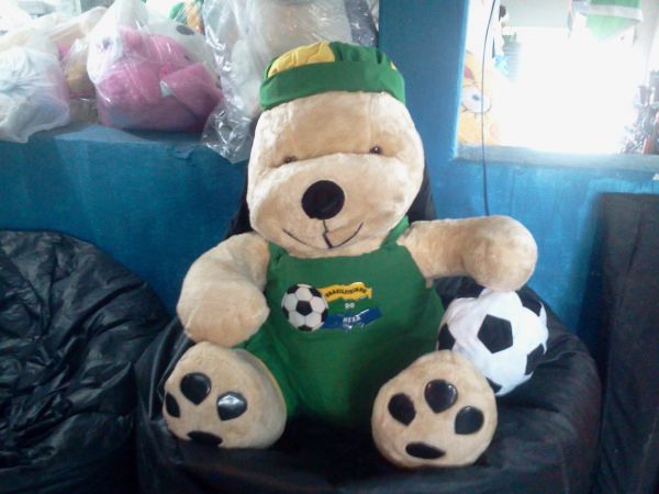 Urso Copa do Mundo 2014 Rumo ao Hexa